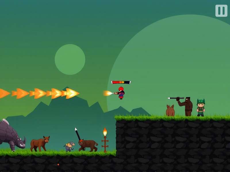 Intense Action in Spike Slayers IN Spike Slayers IN Gameplay Screenshot
